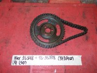 MerCruiser Cam Shaft Timing Chain Gear 35378 43-35338 3735412 (image for) MerCruiser Cam Shaft Timing Chain Gear 35378 43-35338 3735412