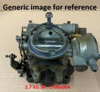 MerCruiser Carburetor 4293A1 (image for) MerCruiser Carburetor 4293A1