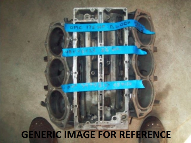 (image for) Johnson Evinrude 175 cylinder block 397081 434158
