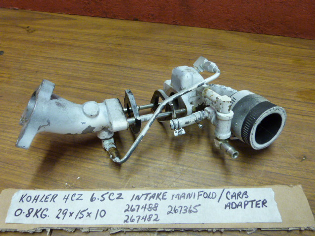 (image for) Kohler 4CZ 6.5CZ Intake Manifold/Carburetor Adapter 267482