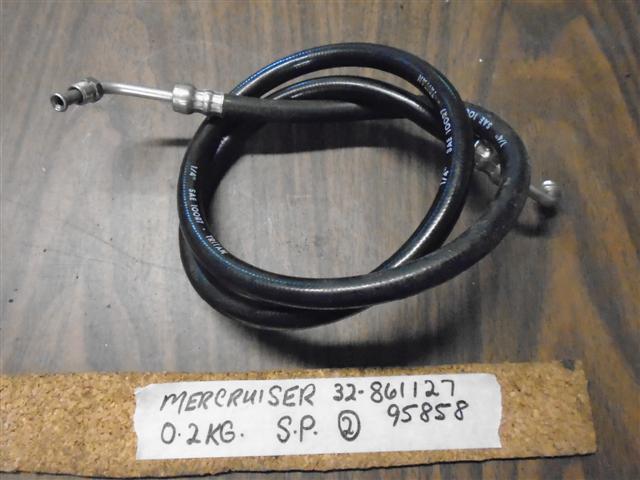 (image for) MerCruiser Black Trim Tilt Hose(Connector To Pump) 861127