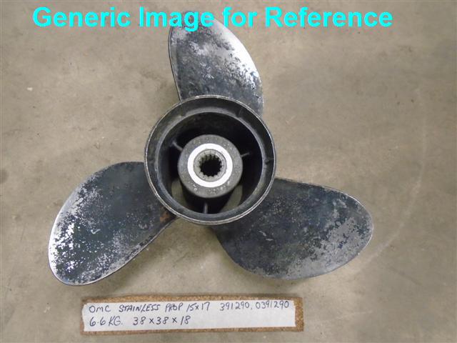 Solas New Saturn 3-Blade Stainless Steel Propeller - 13.75" Diameter X 13 Pitch, Right Rotation