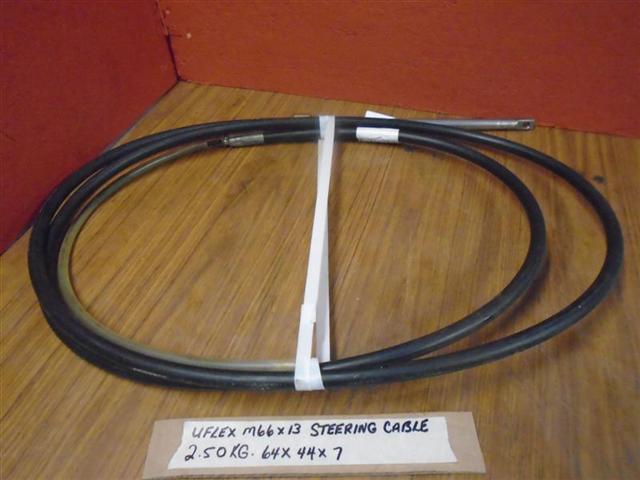 (image for) New UFLEX ULTRAFLEX M66X12 12FT QC Rotary Steering Cable