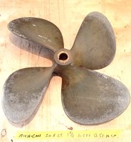 20x22 Propeller 4 Blade RH Dyna Quad (image for) 20x22 Propeller 4 Blade RH Dyna Quad