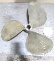 23x21 Right-Hand 3 Blade Propeller (image for) 23x21 Right-Hand 3 Blade Propeller