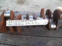 Ford 351 Windsor W OEM Crankshaft cast# 7MA WGS for sale (image for) Ford 351 Windsor W OEM Crankshaft cast# 7MA WGS for sale