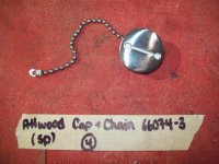 Attwood Deck Fill Replacement Cap and Chain 66074-3 (image for) Attwood Deck Fill Replacement Cap and Chain 66074-3