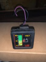 Bayliner Medallion Volt Gauge Square (image for) Bayliner Medallion Volt Gauge Square