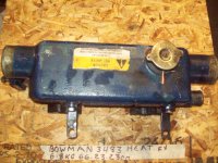 Perkins 4-108 Bowman PE180-3483 heat exchanger Housing (image for) Perkins 4-108 Bowman PE180-3483 heat exchanger Housing