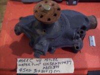 Mercury Mercruiser, Water Pump Assy., 850399 1, 850399 (image for) Mercury Mercruiser, Water Pump Assy., 850399 1, 850399