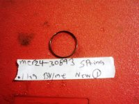 Mercury Mercruiser Mariner Force 24-30893 pin Spring (image for) Mercury Mercruiser Mariner Force 24-30893 pin Spring