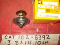 Caterpillar Thermostat 102-8392 (image for) Caterpillar Thermostat 102-8392