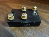 CHRYSLER FORCE MERCURY RECTIFIER F369450-1, FK369450 (image for) CHRYSLER FORCE MERCURY RECTIFIER F369450-1, FK369450