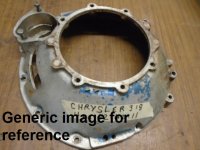 Chrysler Marine 318 Flywheel Bell Housing (image for) Chrysler Marine 318 Flywheel Bell Housing