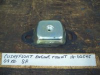 Cushyfloat Motor Mount Engine Mount 10-00545, 17-1609-1 (image for) Cushyfloat Motor Mount Engine Mount 10-00545, 17-1609-1