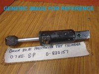 Dana 80 81 91 Stern Drive Tilt Trim Lift Cylinder D-830157 (image for) Dana 80 81 91 Stern Drive Tilt Trim Lift Cylinder D-830157