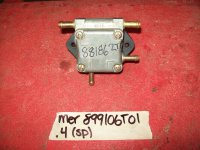 Mercury Mariner Fuel Pump 899106T01 892874T01 881862T08 881862 (image for) Mercury Mariner Fuel Pump 899106T01 892874T01 881862T08 881862
