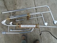 Carver flybridge folding ladder (image for) Carver flybridge folding ladder