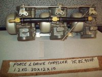 Force Outboard Carburetor 75 85 90 F831061-2 F832061-2 (image for) Force Outboard Carburetor 75 85 90 F831061-2 F832061-2
