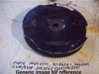 Force Flywheel 817865A1, FA615097 (image for) Force Flywheel 817865A1, FA615097