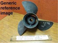 Force propeller 12 5/8 X 21P FP694 (image for) Force propeller 12 5/8 X 21P FP694