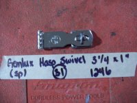 Gemlux Hasp Swivel 3 1/4 x 1 " 1246 (image for) Gemlux Hasp Swivel 3 1/4 x 1 " 1246