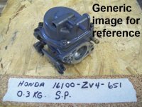 Honda BF 15A 15 HP Carburetor (image for) Honda BF 15A 15 HP Carburetor