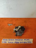 HONDA BF25 BF30 CARBURETOR 16101-ZV7-B53 16101-ZW2-A23 (image for) HONDA BF25 BF30 CARBURETOR 16101-ZV7-B53 16101-ZW2-A23
