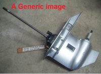 Honda 115 130 Lower Unit Gear Case 41100-ZY6-615ZB (image for) Honda 115 130 Lower Unit Gear Case 41100-ZY6-615ZB