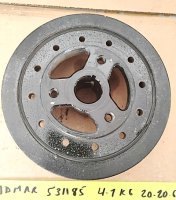 Indmar 5.7 MCX 350 Harmonic Balancer (image for) Indmar 5.7 MCX 350 Harmonic Balancer