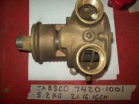 Jabsco 7420-1001 Caterpillar 7W8019 Pump (image for) Jabsco 7420-1001 Caterpillar 7W8019 Pump