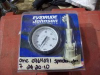 Johnson Evinrude OMC CO55 MPH Speedometer Kit 764071 (image for) Johnson Evinrude OMC CO55 MPH Speedometer Kit 764071