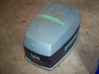 Johnson Evinrude, 140 Hp Engine Cover, BRP 0283080 (image for) Johnson Evinrude, 140 Hp Engine Cover, BRP 0283080