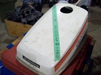 Johnson Evinrude, Sea Horse, 4.5 Hp Engine Cover, BRP 0392820 (image for) Johnson Evinrude, Sea Horse, 4.5 Hp Engine Cover, BRP 0392820