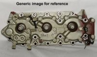 Johnson Evinrude cylinder head 320389 (image for) Johnson Evinrude cylinder head 320389