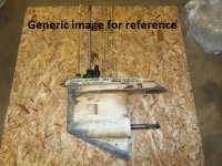 Johnson Evinrude lower unit 398012 (image for) Johnson Evinrude lower unit 398012