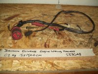 Johnson Evinrude Motor cable assembly 0583648 583648 (image for) Johnson Evinrude Motor cable assembly 0583648 583648