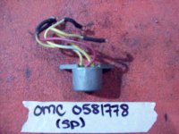 Johnson Evinrude OMC Rectifier 0583940 (image for) Johnson Evinrude OMC Rectifier 0583940