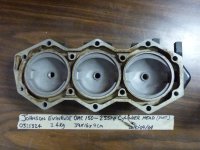 JOHNSON EVINRUDE PORT CYLINDER HEAD 0328324, 328324 (image for) JOHNSON EVINRUDE PORT CYLINDER HEAD 0328324, 328324