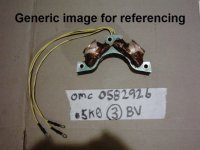 Johnson Evinrude Stator Assembly 582926 (image for) Johnson Evinrude Stator Assembly 582926