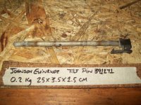 Johnson Evinrude Tilt Pin 391271 436387 (image for) Johnson Evinrude Tilt Pin 391271 436387