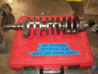 Johnson Evinrude V6 BRP 0396256, Crankshaft (image for) Johnson Evinrude V6 BRP 0396256, Crankshaft