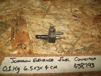 Johnson Evinrude fuel connector assembly 0438793 (image for) Johnson Evinrude fuel connector assembly 0438793