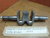 Kohler 4CZ 6.5CZ23 Crankshaft 267873 (image for) Kohler 4CZ 6.5CZ23 Crankshaft 267873