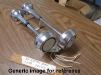 Marine Boat Dual Trumpet Horn (image for) Marine Boat Dual Trumpet Horn