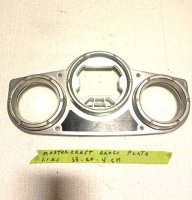 MasterCraft Boat Gauge Basil Dash Panel 316-13010527 (image for) MasterCraft Boat Gauge Basil Dash Panel 316-13010527