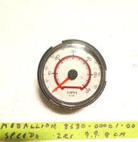 Medallion 8630-00001-00 Speedometer (image for) Medallion 8630-00001-00 Speedometer