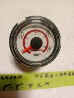 Medallion Oil Gauge 8620-00060-00 (image for) Medallion Oil Gauge 8620-00060-00
