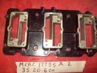 Mercury 17735A 2, 17735A2 adapter plate (image for) Mercury 17735A 2, 17735A2 adapter plate
