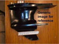 MerCruiser Alpha One Gen 2 Lower unit 815822A43 (image for) MerCruiser Alpha One Gen 2 Lower unit 815822A43